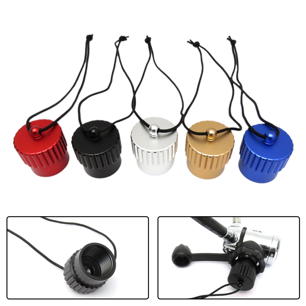 

1pc First-class Aluminum Dust Cover For Diving Din Level Head Dustproof 5/8-14NPS 6061 Aluminum Threaded Cover