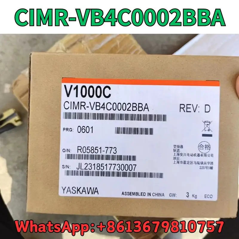 

New CIMR-VB4C0002BBA frequency converter Fast Shipping