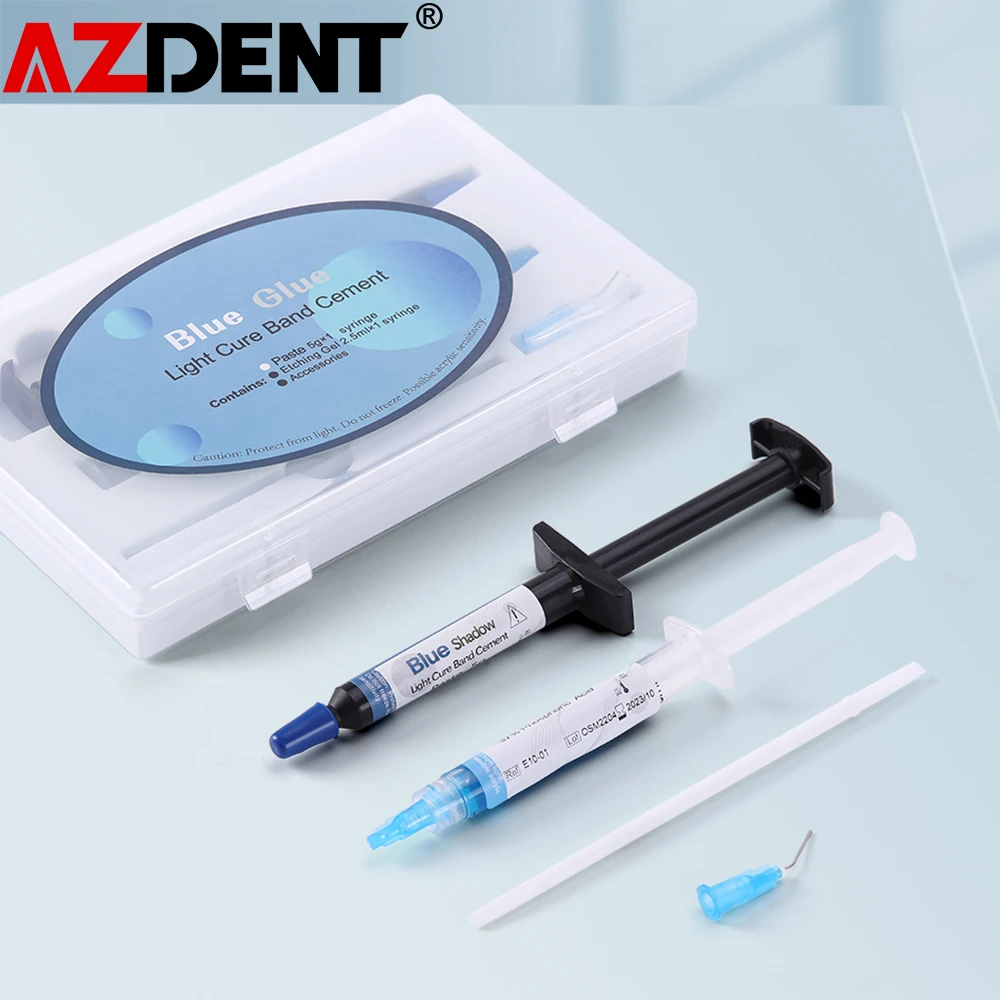 Dental Orthodontic Adhesive Light Cure Blue Glue Kit Orthodontic Supplies AliExpress