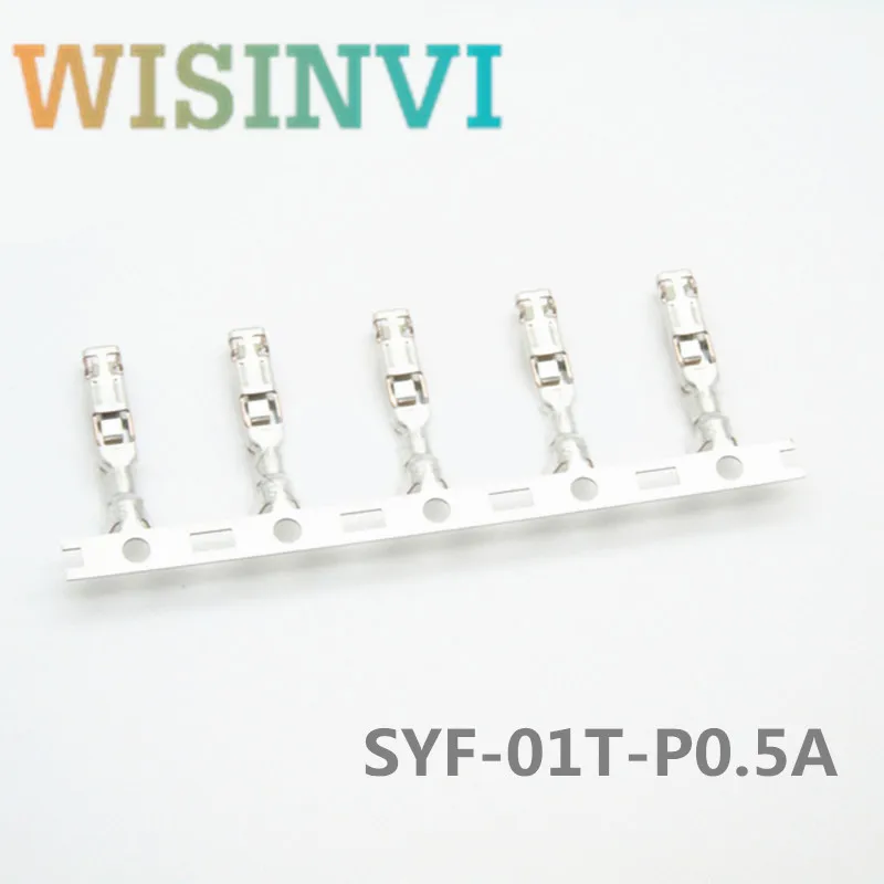 100pcs/lot SYF-01T-P0.5A Terminal pin wire gauge：20-26AWG Connector  AliExpress