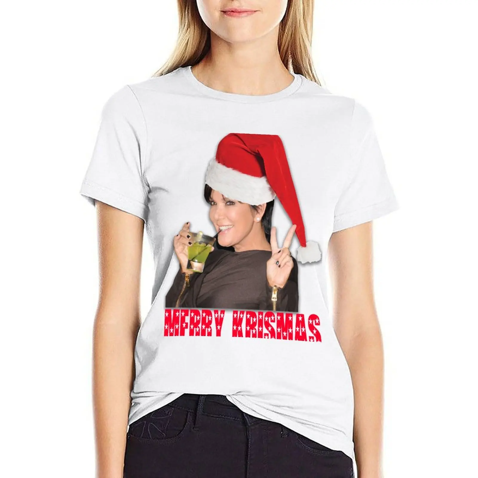 

MERRY KRISMAS! T-Shirt clothes for Women Women tops