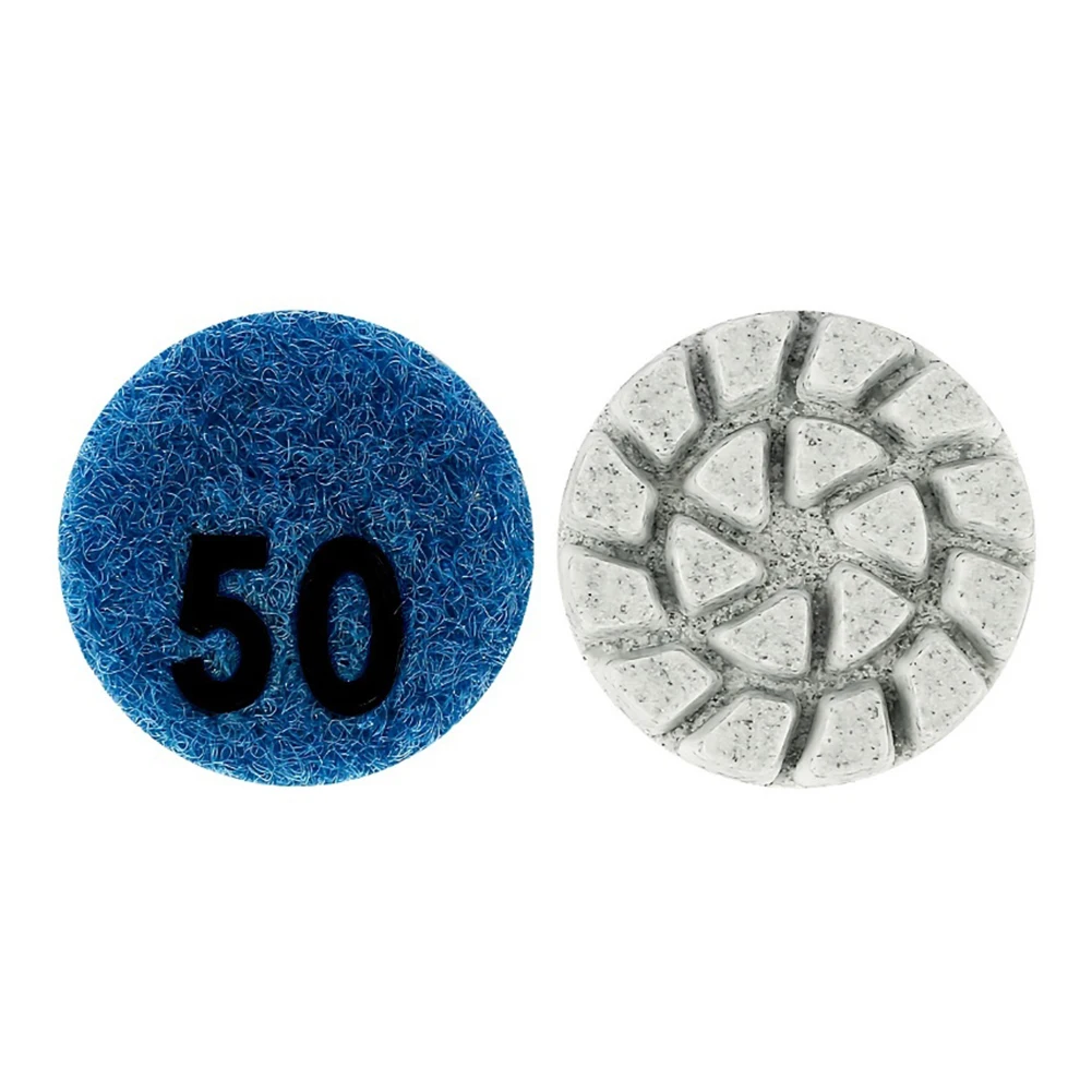 Premium 1-Inch Polishing Pad for Wet/Dry Use - Ideal for Marble, Granite, and Concrete Surfaces
