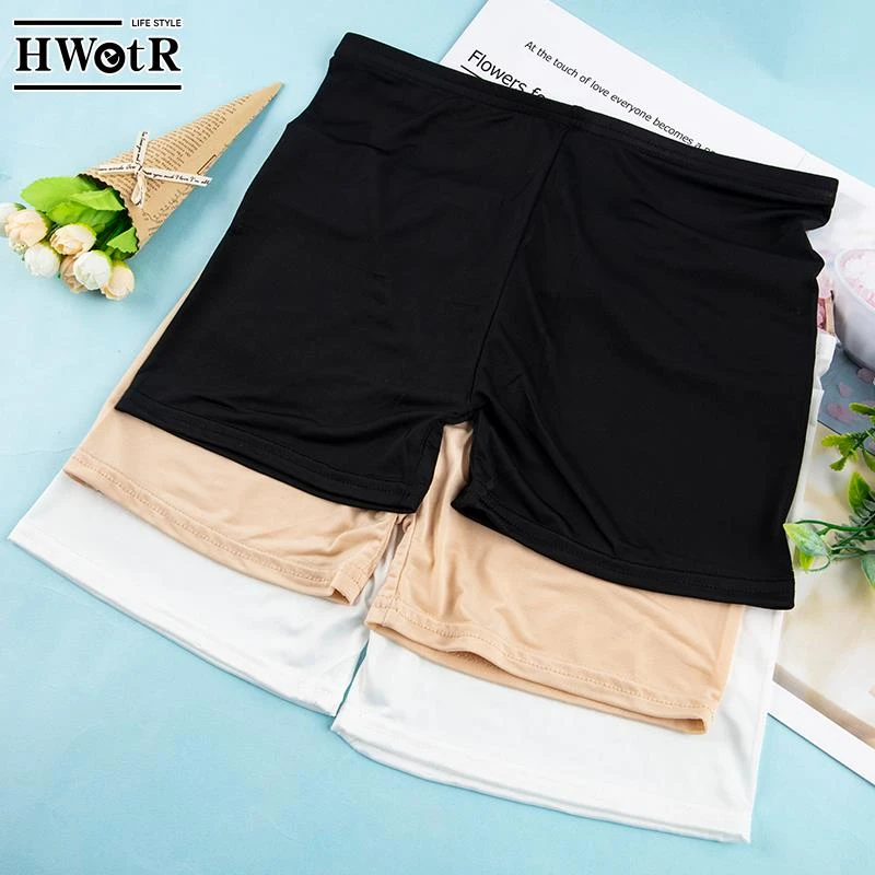 Ropa Interior Ajustada de Suave Pantalones Seguridad, Panties Suaves sin Costuras, Se bajo la Falda, Transpirable, Seda de Hielo, Ideal para Mujer| | - AliExpress
