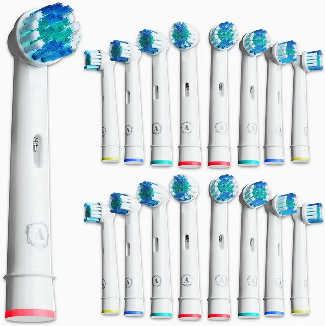 Têtes de brosse à dents de rechange pour Oral-B Braun, recharge de têtes de brosse de nettoyage de précision électrique pour 7000/Pro 1000/9600/ 5000/3000/8000 1
