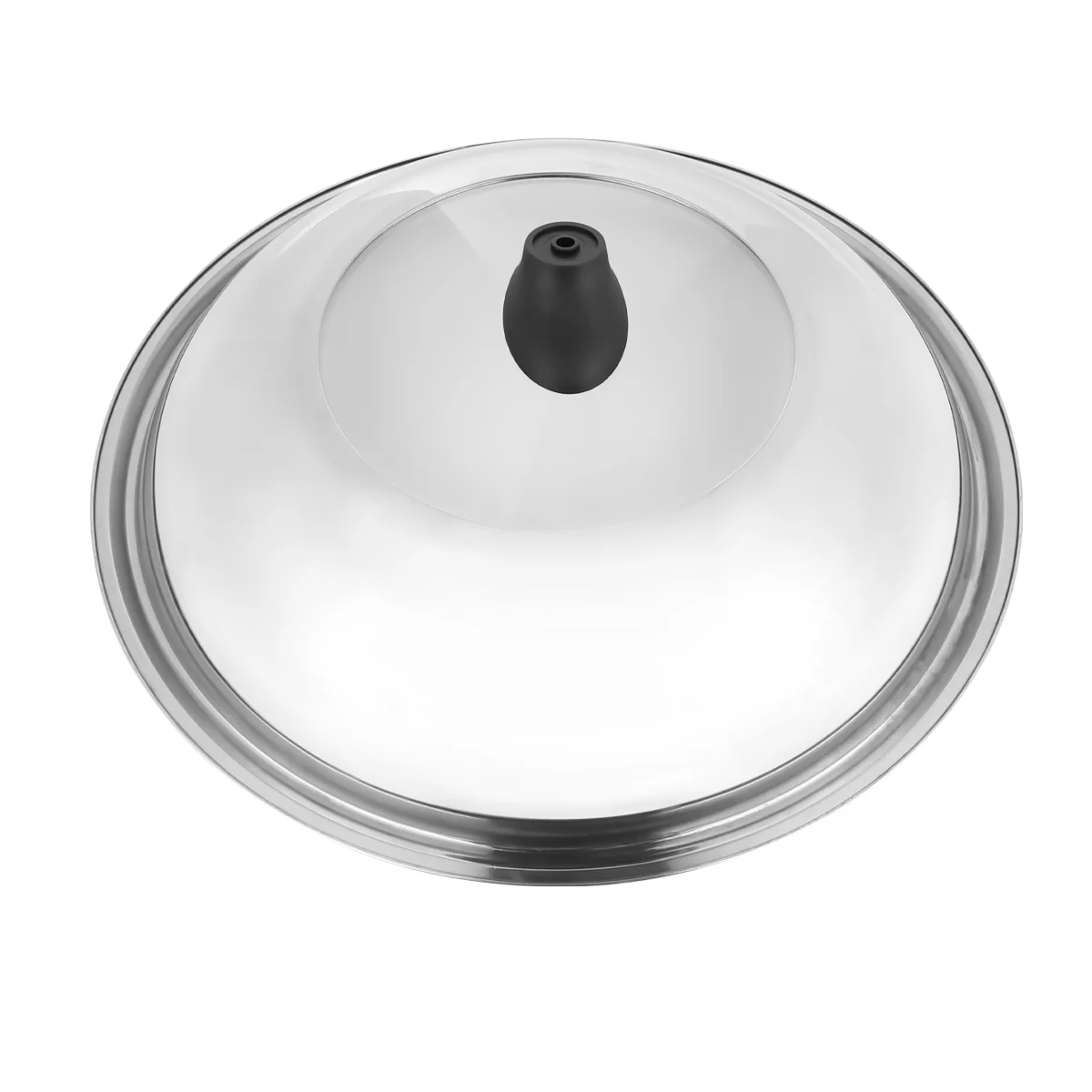 

Stainless Steel Universal Lid Pots and Pans Cover for Skillets Pots Pans Woks 34cm