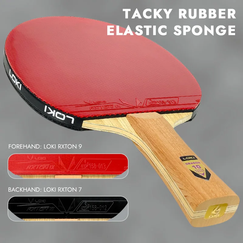 Save Big On Bulk Table Tennis Racket Paddle 7star 9star Carbon Table Tennis Paddles Professional High Bounce Ping Pong Rackets For Competition | Best