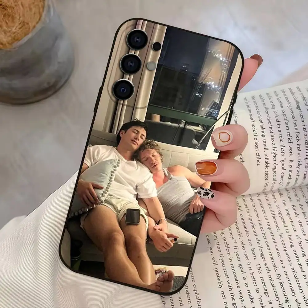 Heated Rivalry Silicone Soft Phone Case - Shane Hollander & Ilya Rozanov Design