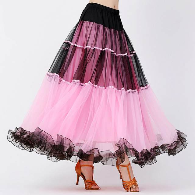 Ballroom Dance Skirt Dancewear Dancing Costume Spanish Skirts