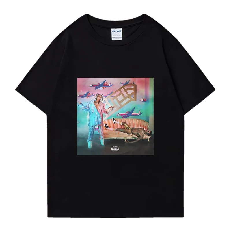 

KAROL G singer Aesthetics Fashion Graphics T shirt 2024 Men Women Casual Oversized short sleeve t-shirts Unisex 100% Cotton Tops