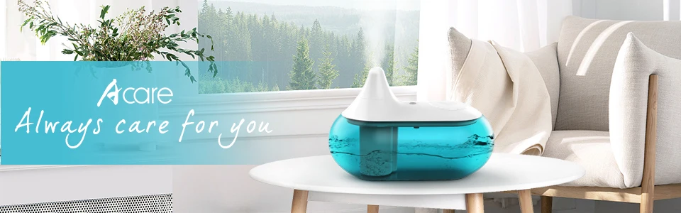 Gadgetoo Aromacare 2.8L Humidifiers For Bedroom Quiet Ultrasonic Cool Mist Humidifier For Large Room Air Humidifiers For Baby Nursery