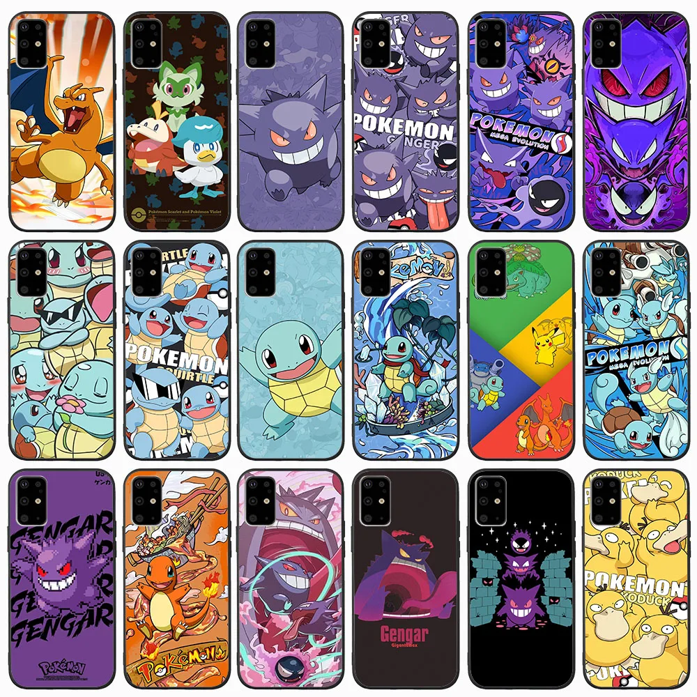 Lk-58 Custodia In Silicone Pokragon Gengar Per Iphone X Xs Xr 7 8 11 15 Plus Pro Max