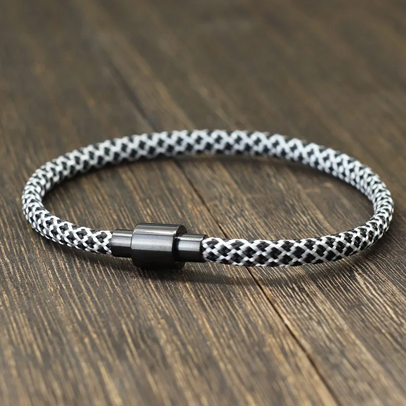 Noter New Fashion Men Bracelet Stainless Steel Strong Magnetic - Main Image