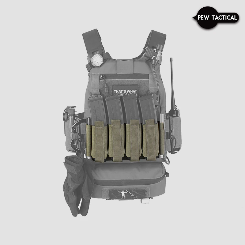 Pew 전술 4xSMG Mag Placard LV119 MK3 MK4 JPC2.0 체스트리그 Airsoft FP01