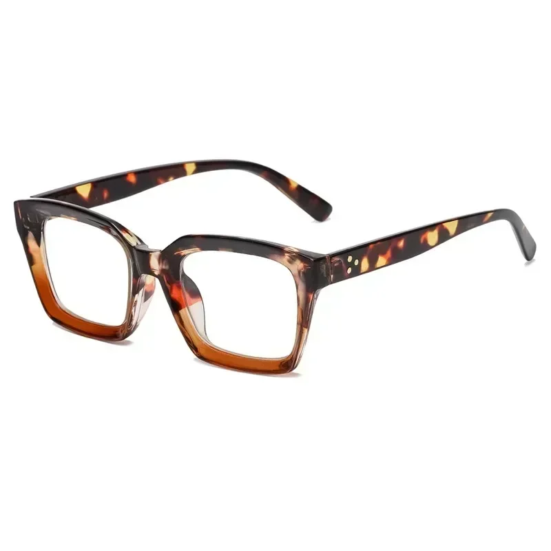 Reading Glasses 2025 Oversized Square Reading Glasses Men Women Portable Large Frame High-definition Presbyopia Eyeglasses Diopter 0~+ 3.5