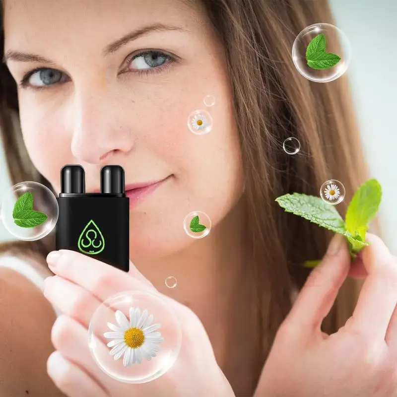 Mint /Red Bull / Peachs / Lemon Inalatori Nasali Doppio Foro Profumo Inalatore Pulizia Scatola Nasale Per Prevenire La Pigiameria Riscopri