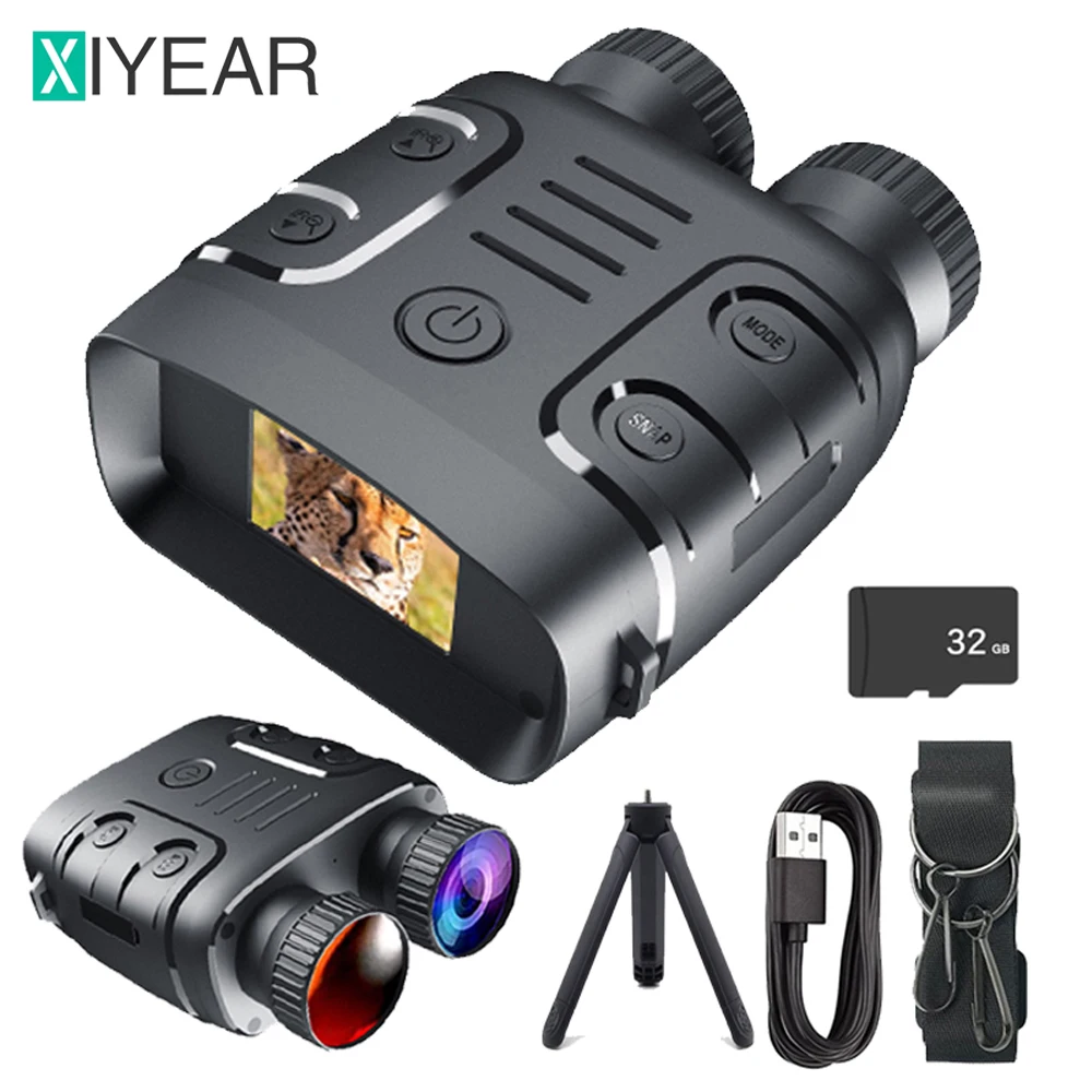 1080P Binocular Infrared Night Vision Device 5X Binocular Day Night Use