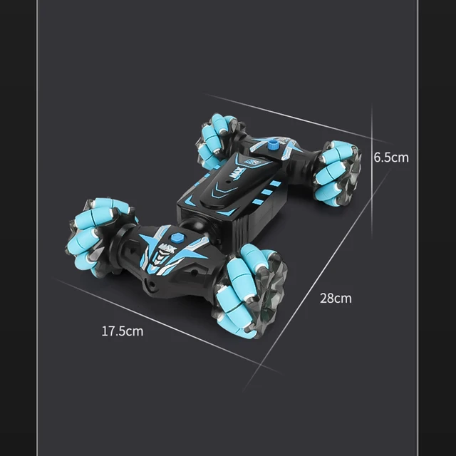 Stunt Twister Remote Control Car Toys 2.4GHz 4WD Twist- Desert Cars Gesture Control Remote Mountain Climbing Car Gift To Kids 4