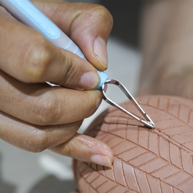 Pottery Clay Sculpturing Tool Polymer Carving Knife Ceramic Craft Pulling Poking Broaching Engraving diy Modeling Supplies Tools