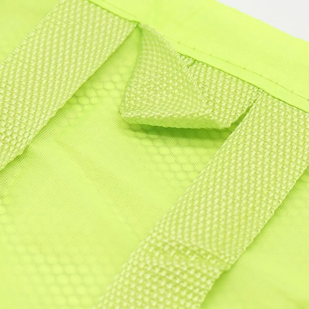 【original】 Large Beach Bag Lightweight Portable Swimming Backpack Adjustable Clasp Breathable Mesh Storage Bag Beach Trips.
