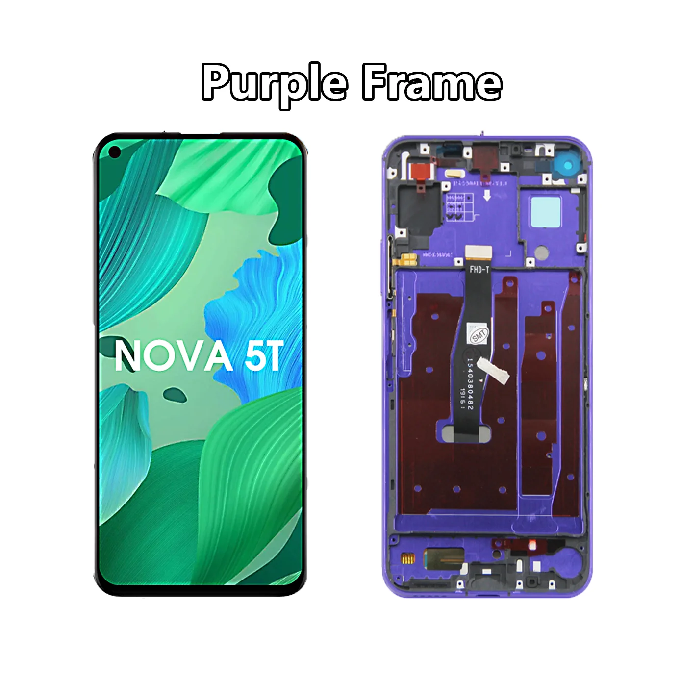 6.26'' for Huawei Nova 5T YAL-L21 L61A L71A LCD Screen+Touch