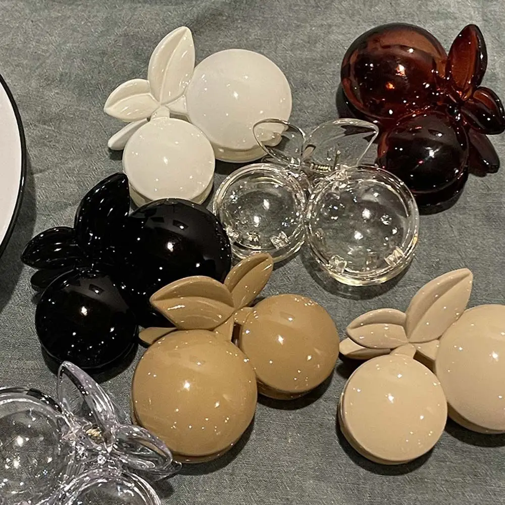 

Женские заколки-пряжки для волос кофейного цвета в виде вишни