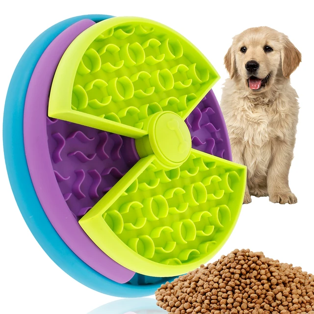 Dog Slow Feeder Interactive Dog Puzzle Game Toy 3 Layers Puzzle