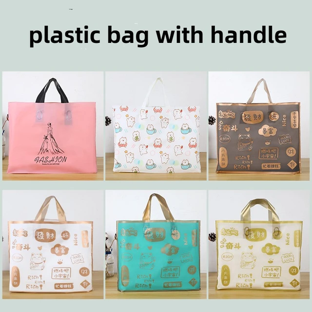 Women Clear Tote Bags with Handle for Shoes Clothing Party Gift Pouch -  AliExpress