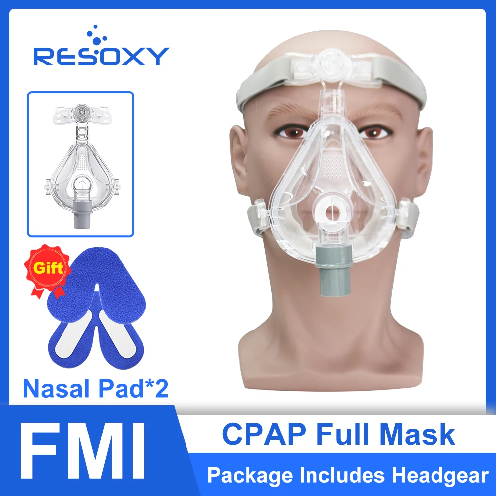 2 Masques Nasaux Avec Coussinet Silicone – Compatible Modèle YF Taille M, Confort Nuit, Aération Silencieuse, Connecteur Rapide - 3