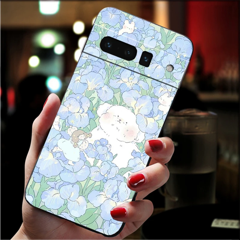 Charming Floral Design Phone Case