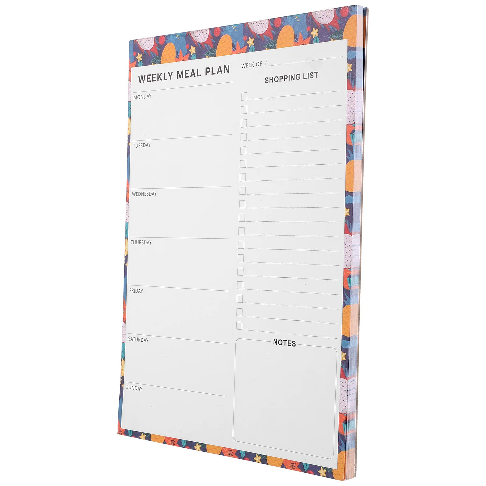 

60 Sheets of Meal Planning Sheets Healthy Meal Planner Tearable Grocery Planning Pad Weekly Meal Planner
