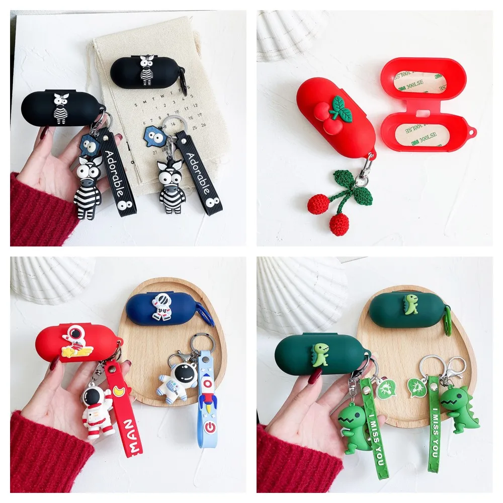 Headphone Case Box com Lovely Doll Chaveiro, apto para Sony WF-C500