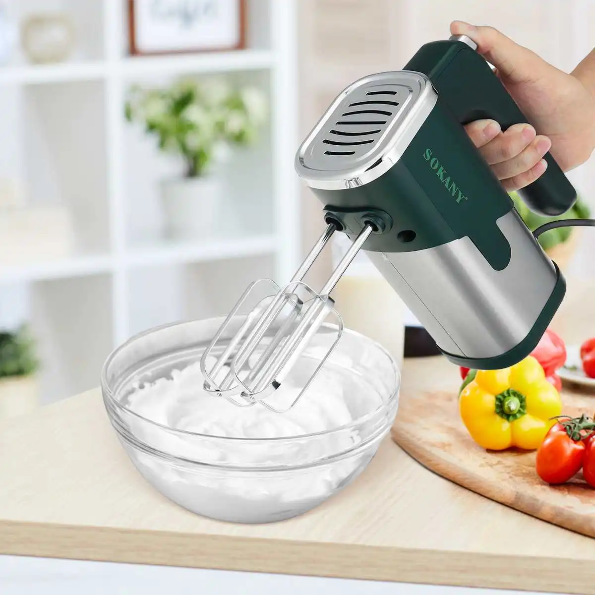 massa Liquidificador elétrico de cozinha, batedor de