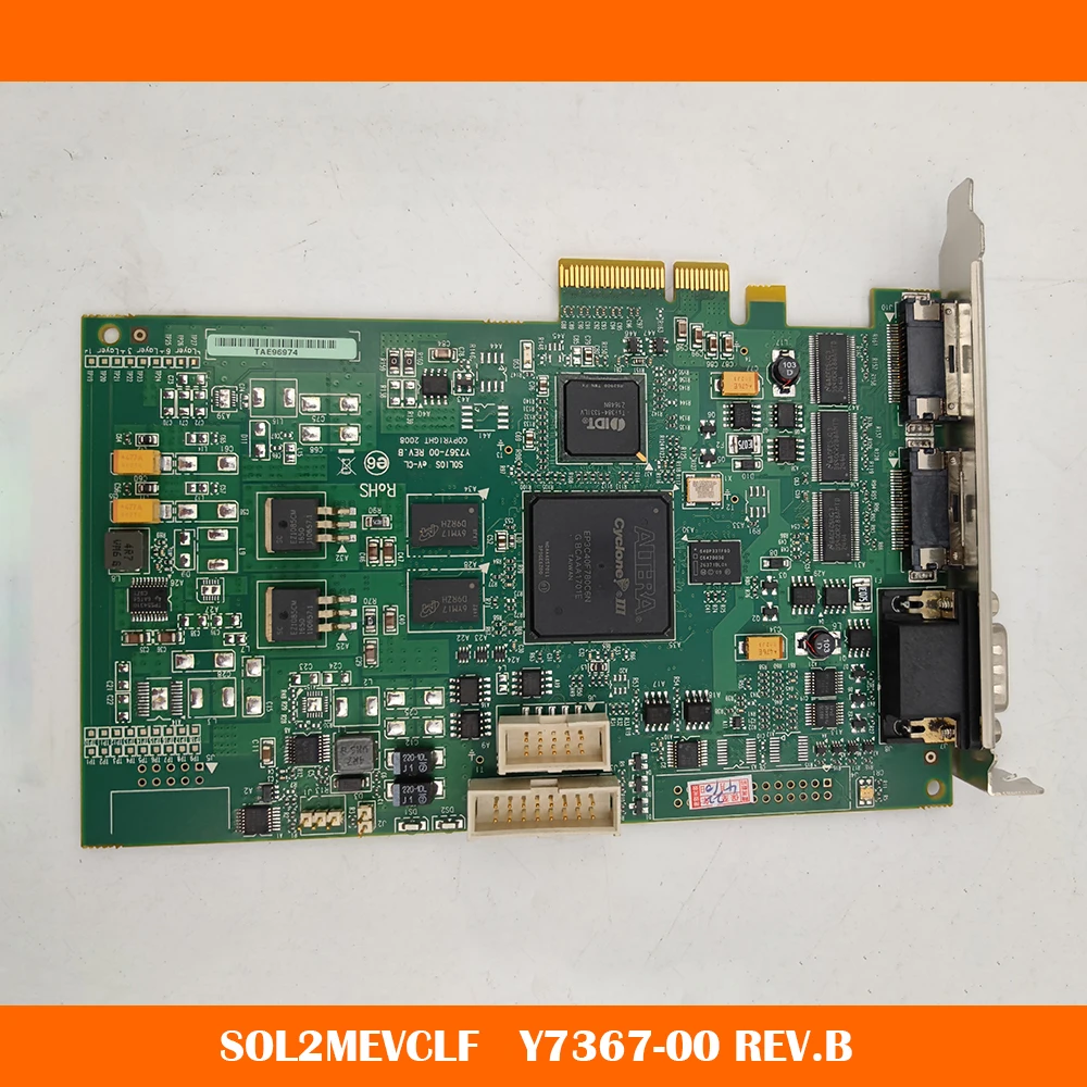 

Original Quality For MATROX SOLIOS eV-CL Capture Card Frame Grabber SOL2MEVCLF Y7367-00 REV.B Fast Ship Tested