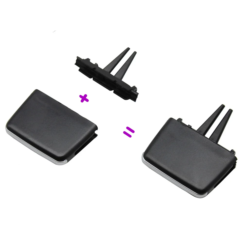 Front Rear Car Air Conditioning AC Vent Grille Tab Clip Outlet For BMW 3 Series E90 E91 E92 E93 64229130458