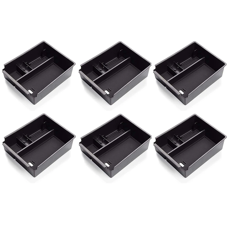 

6X Centre Console Armrests Storage Box Organiser Interior Accessories For Hyundai Tucson NX4 2021 2022