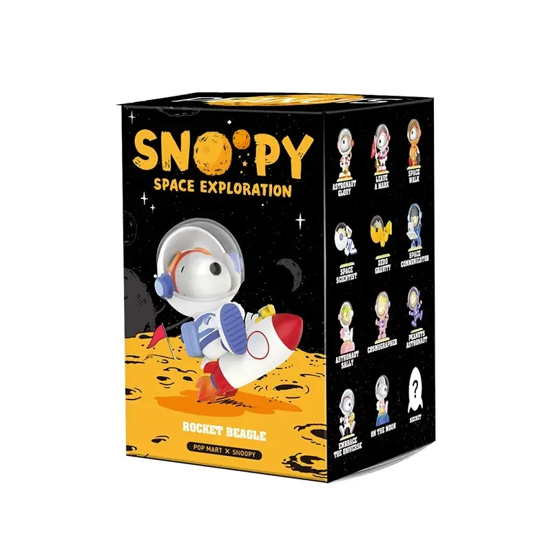 thumbnail image 1 of POP MART Snoopy Space Series Caja ciega aleatoria de juguetes Figuras de acción de anime Kawaii Caixa Caja sorpresa Caja misteriosa Muñecas Regalo para niñas, 1 of 5
