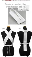 Japanese Kimono Set with Triple Bule Chest Strap Obi Belt And Board Muscle Wear Accories Cotton Traditional Costume - Image 4
