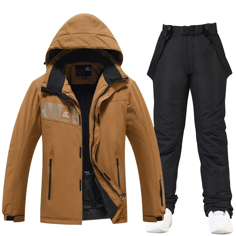 Ski-Set Heren Weerbestendig Winter Tweedelig