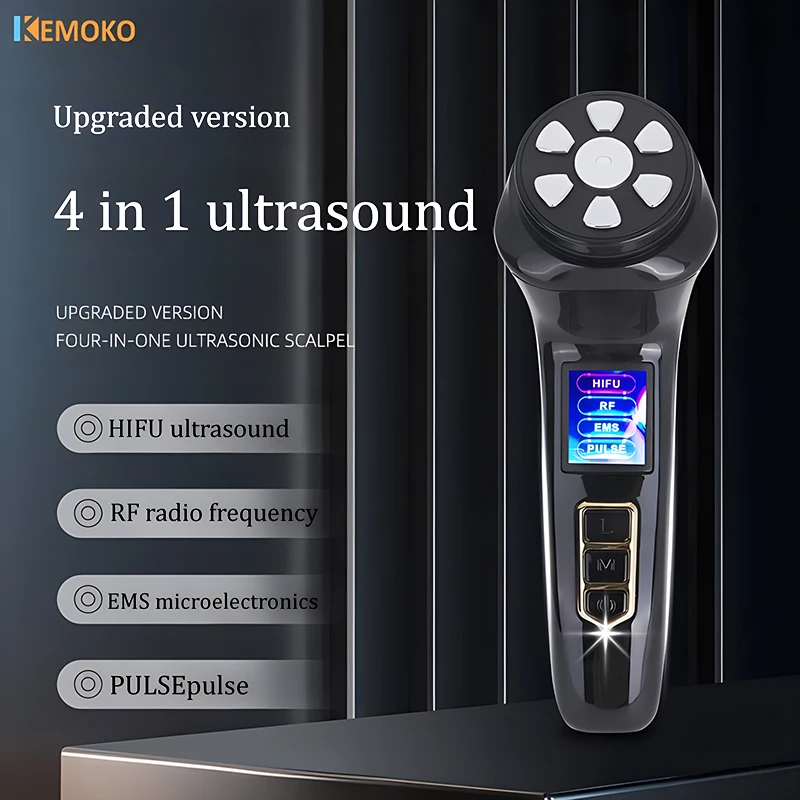 Facial radiofrequency Massager beauty treatment micro current skin rejuvenation lifting tightening beauty instrumentt Treatment high frequency hifu 2 0 face skin lifting rejuvenation ultrasound ems micro current firming facial tightening anti wrinkle tools