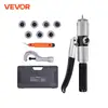 VEVOR Hydraulic Tube Expander with 7 Pipe Expander Heads Deburring Tool Pipe Cutter for Copper Aluminum Brass Soft Steel Pipes 1