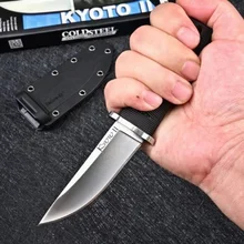 

High Quality Hardness Cold Steel Straight Knife Outdoor Camping Security Defense Military Knives Pocket EDC Tool
