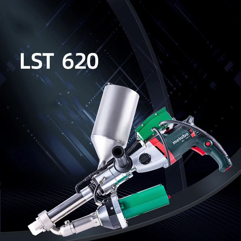 Plastic pellet extruder gun hopper welding gun granules extrusion welder machine hot air plastic welder LST-620 2