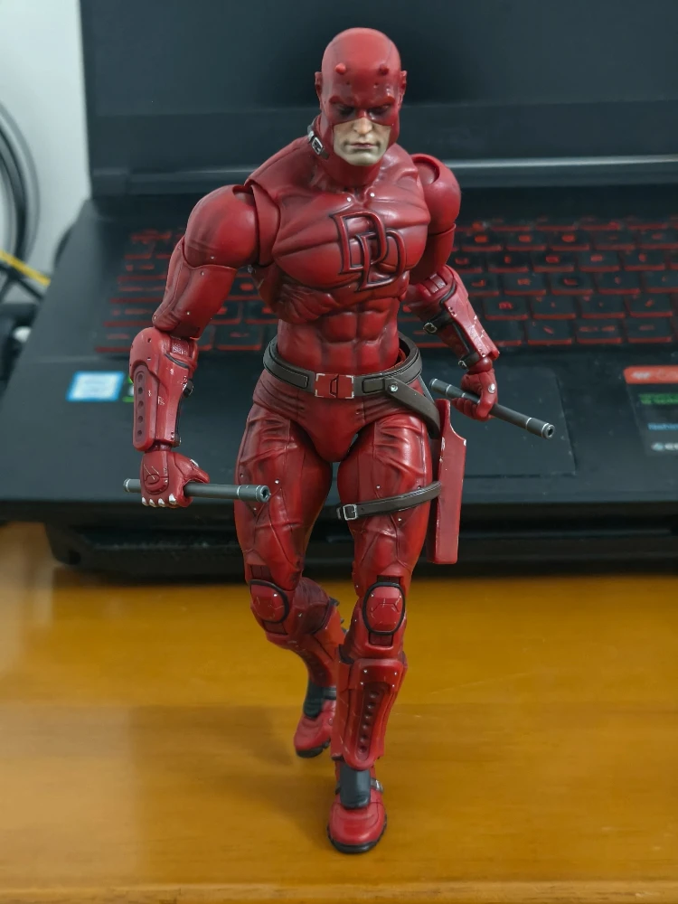 Figurine Marvel Legends – Daredevil Shadowland (Matt Murdock) – 18 Cm – 1/12 – Fleftoys – Neuf