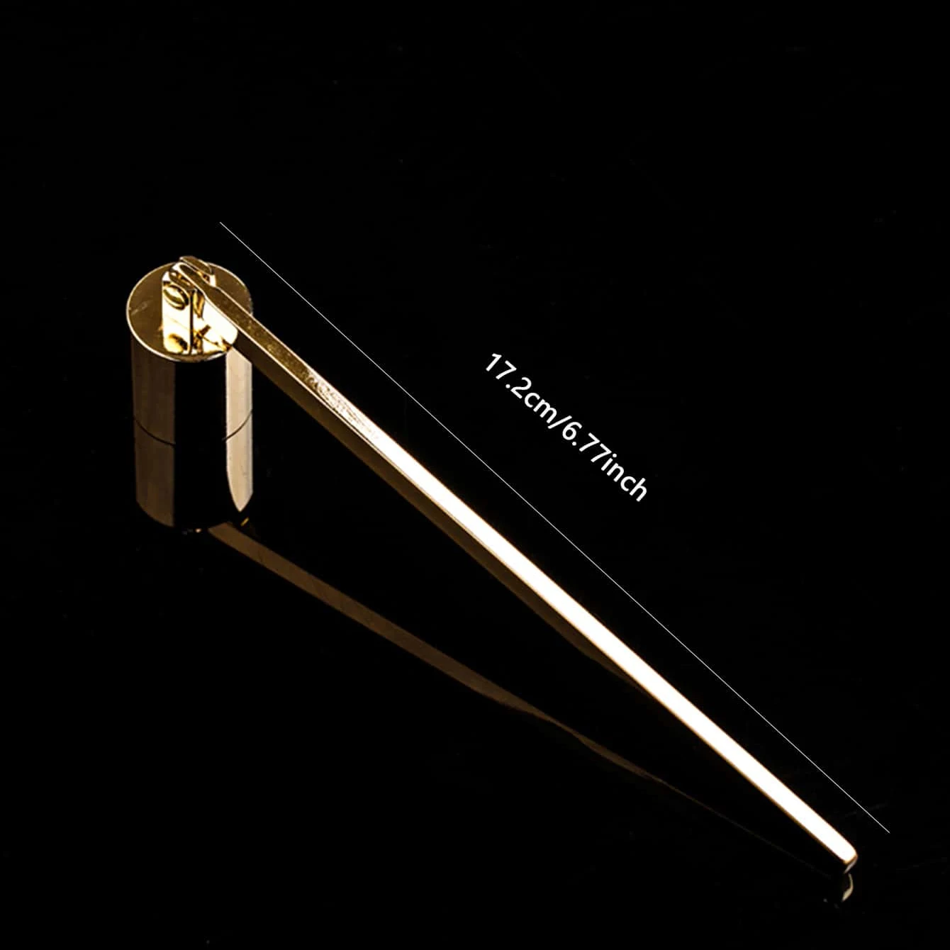 직선형 실린더 커버, 촛불 소화기, 1PC