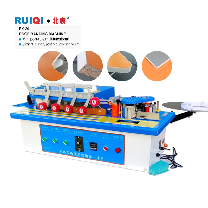 

Home Semi Auto Small China Bander Mini Edge Banding Woodmake Portable Machine Wood Tools