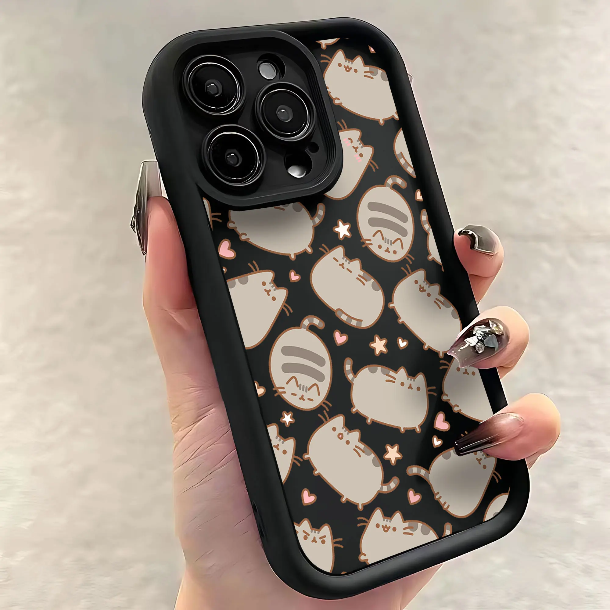 P-Pusheens Cat Soft TPU Phone Case