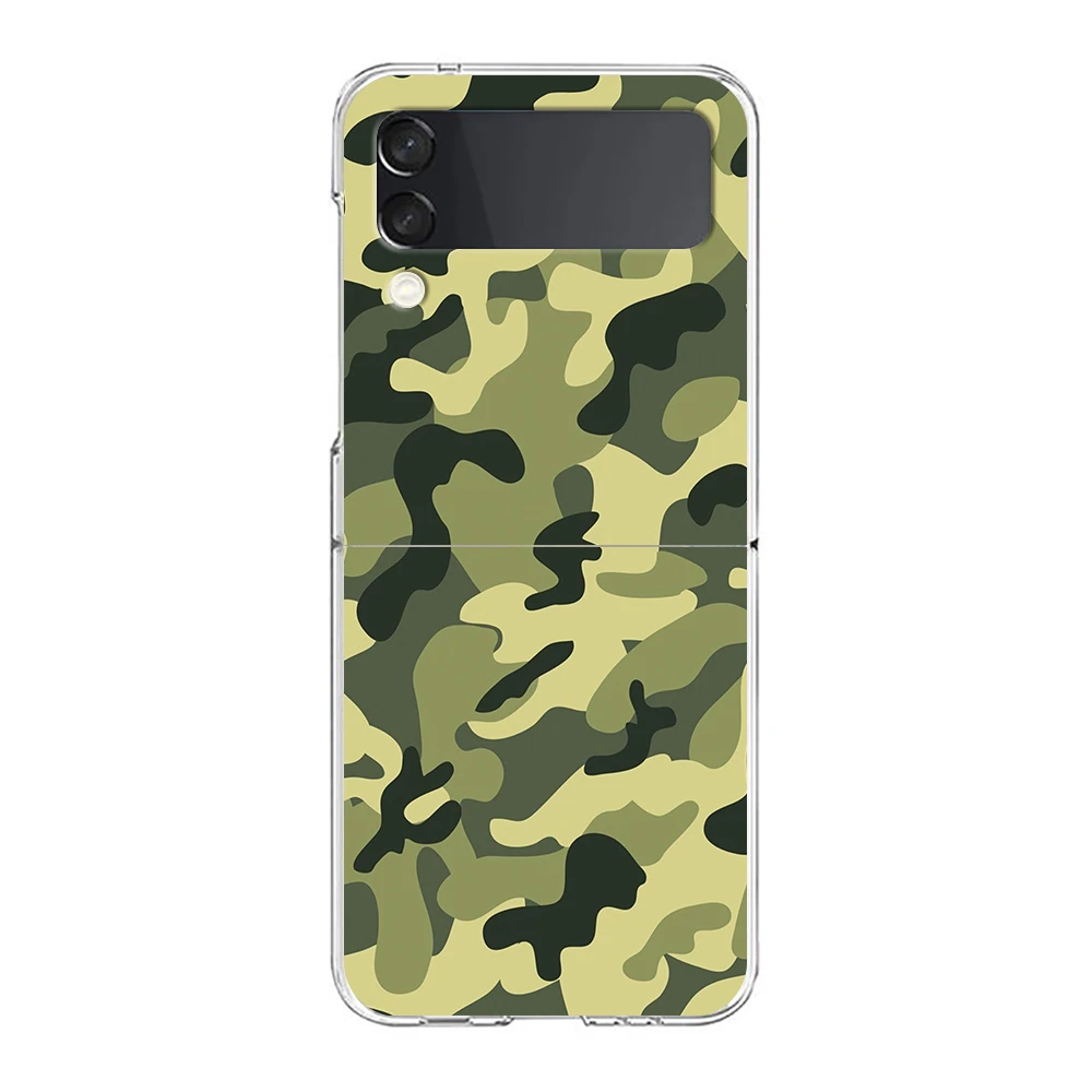Stealth Series: Camouflage Shockproof Foldable Phone Case – Black Cover