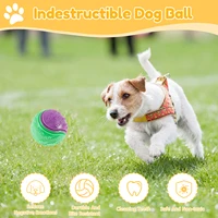 6Pcs Squeaky Balls Toys Dogs Interactive Toys TPR Dog Chew Toy for Dog Pet Teeth Cleaning Bite Resistance  Pet Supplies 2