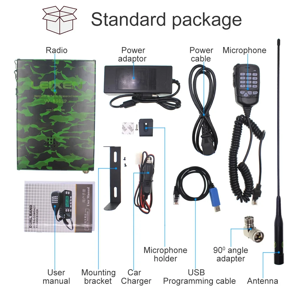 Leixen Vv-898sp 25w 12000mah Dual Band 136-174&400-470mhz