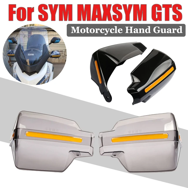 Protège-mains coupe-vent pour guidon de moto, protège-poignée, bouclier  pour SYM Prévention SYM 400i 500 600 GTS 250 Pomermax 125i - AliExpress